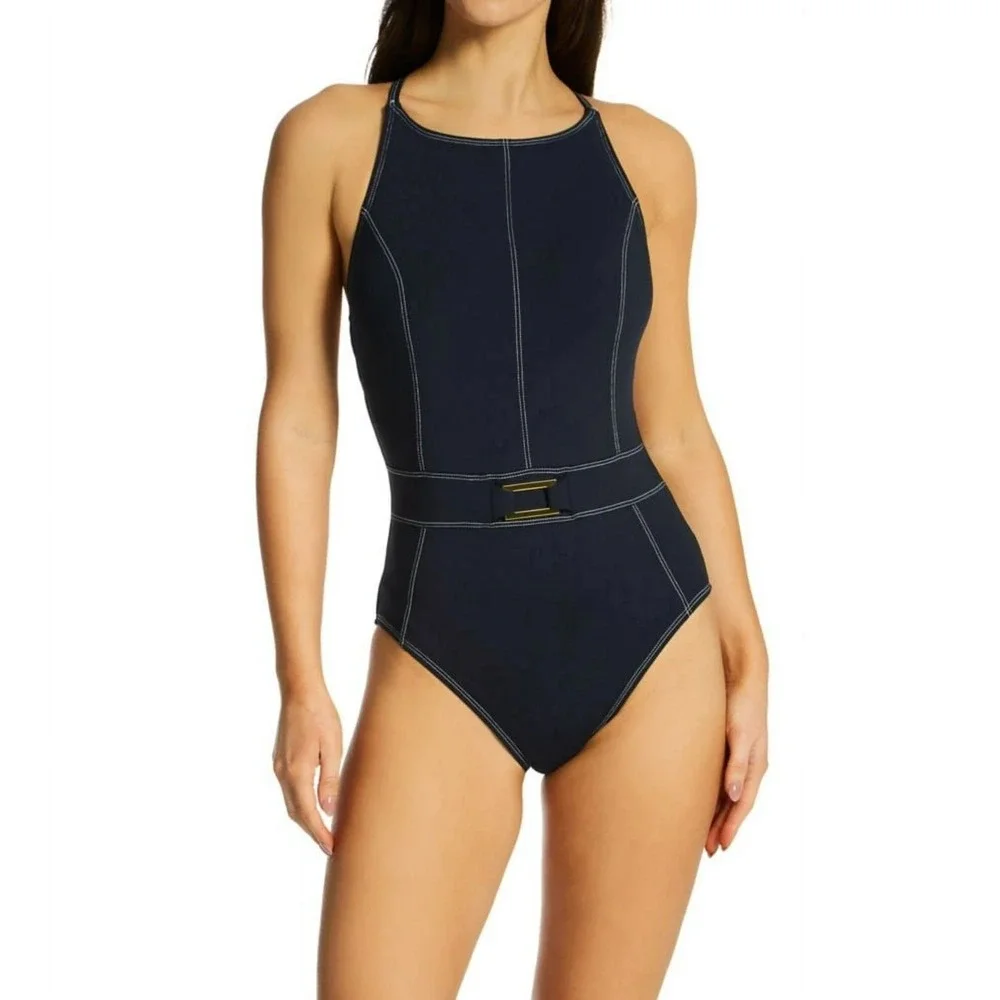 NWD Bleu Rod Beattie [ 4 ] A Fine Line Cross‎ Back Mio One Piece Swimsuit #7035